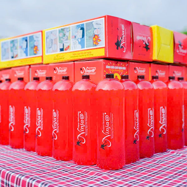 Bình ném chữa cháy tự động Ninja@